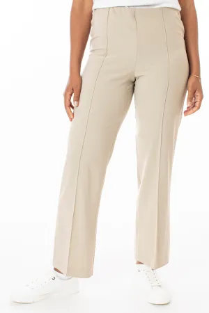 29in Straight Leg Comfort Trousers - Stone