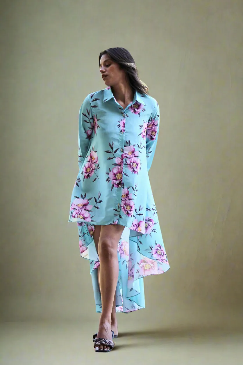 AQUA CO-ORD SET