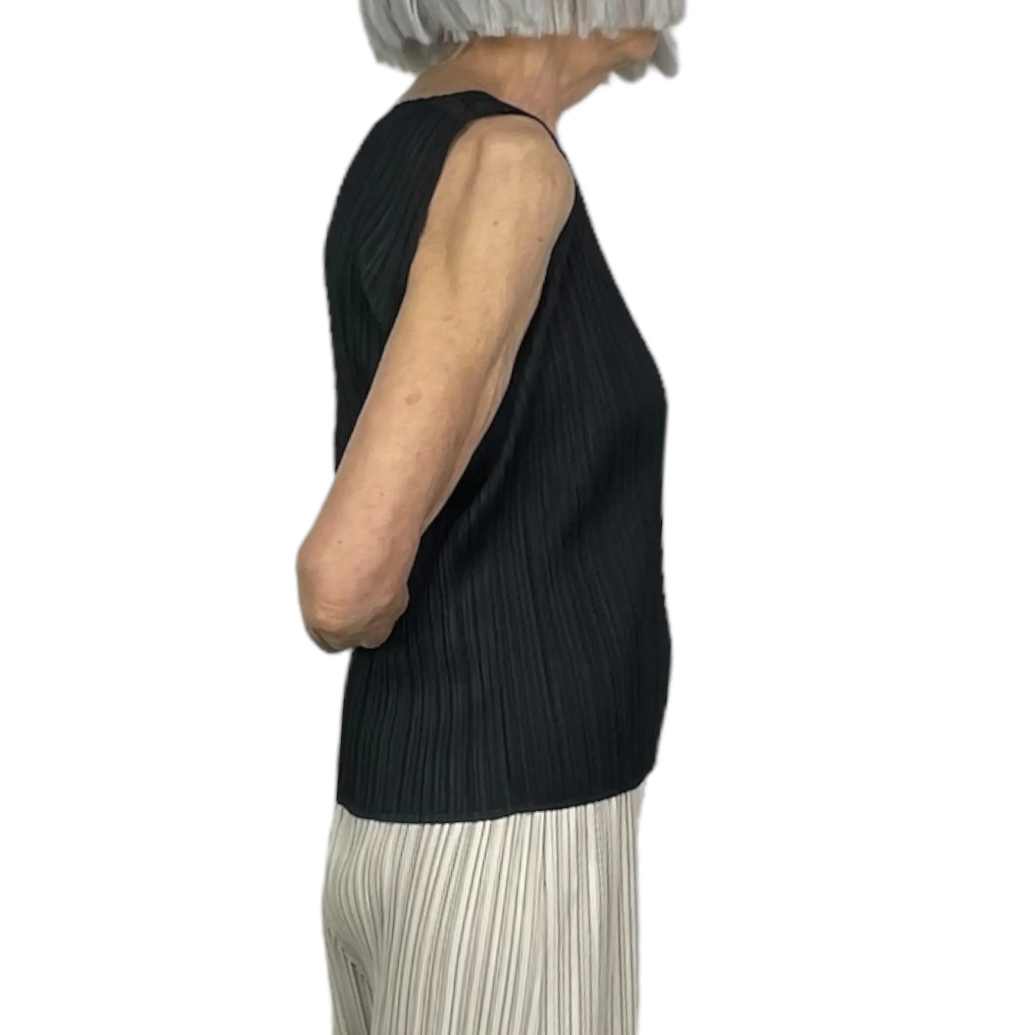 BASICS PLEAT TANK TOP
