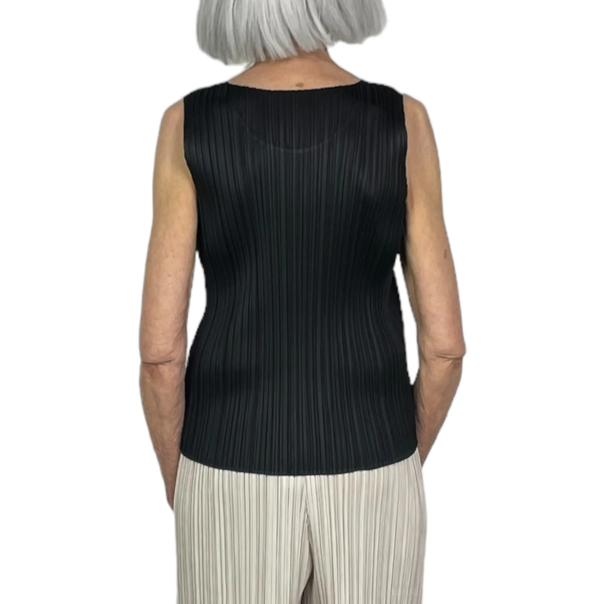 BASICS PLEAT TANK TOP
