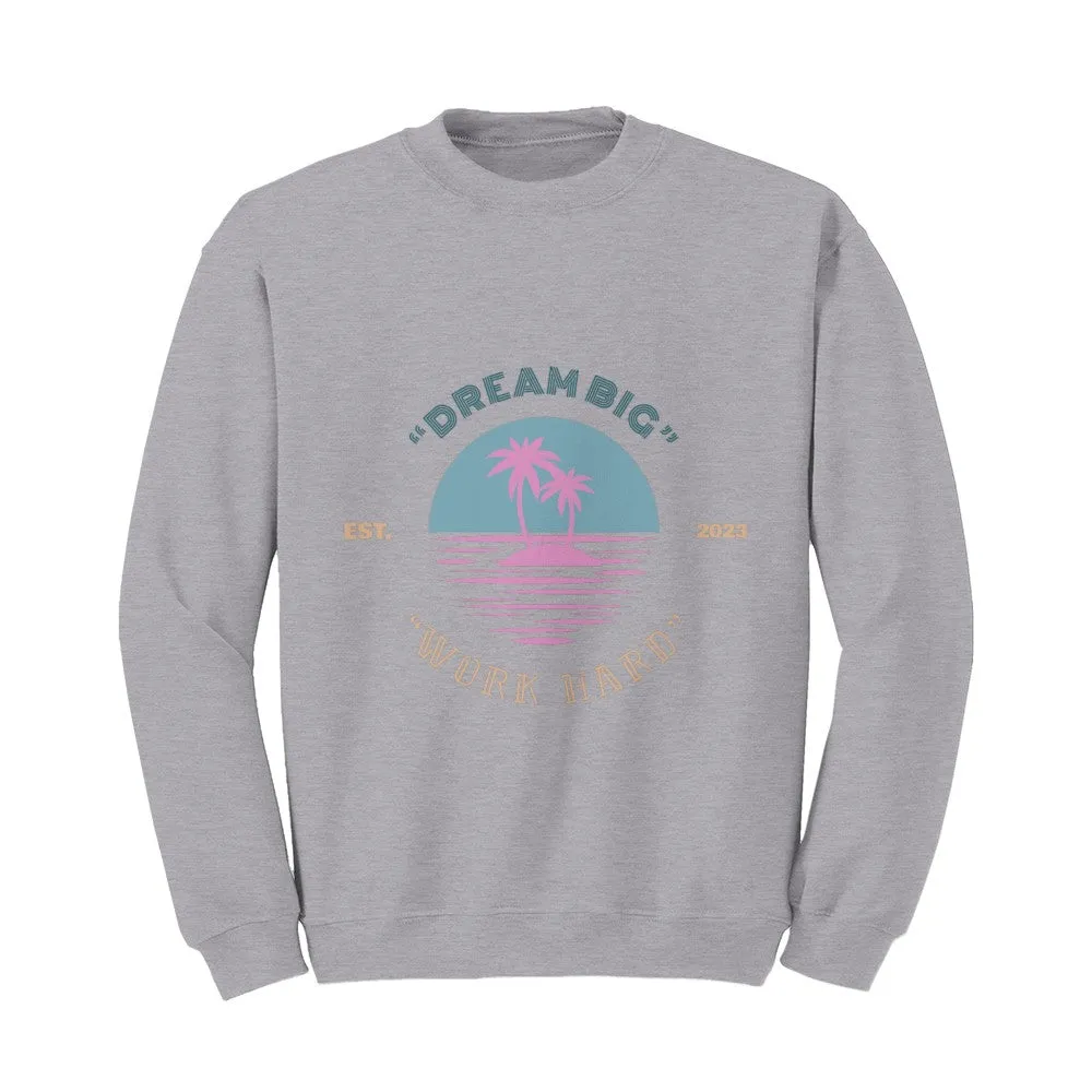 “Beach View” Oversized Sweat Shirt