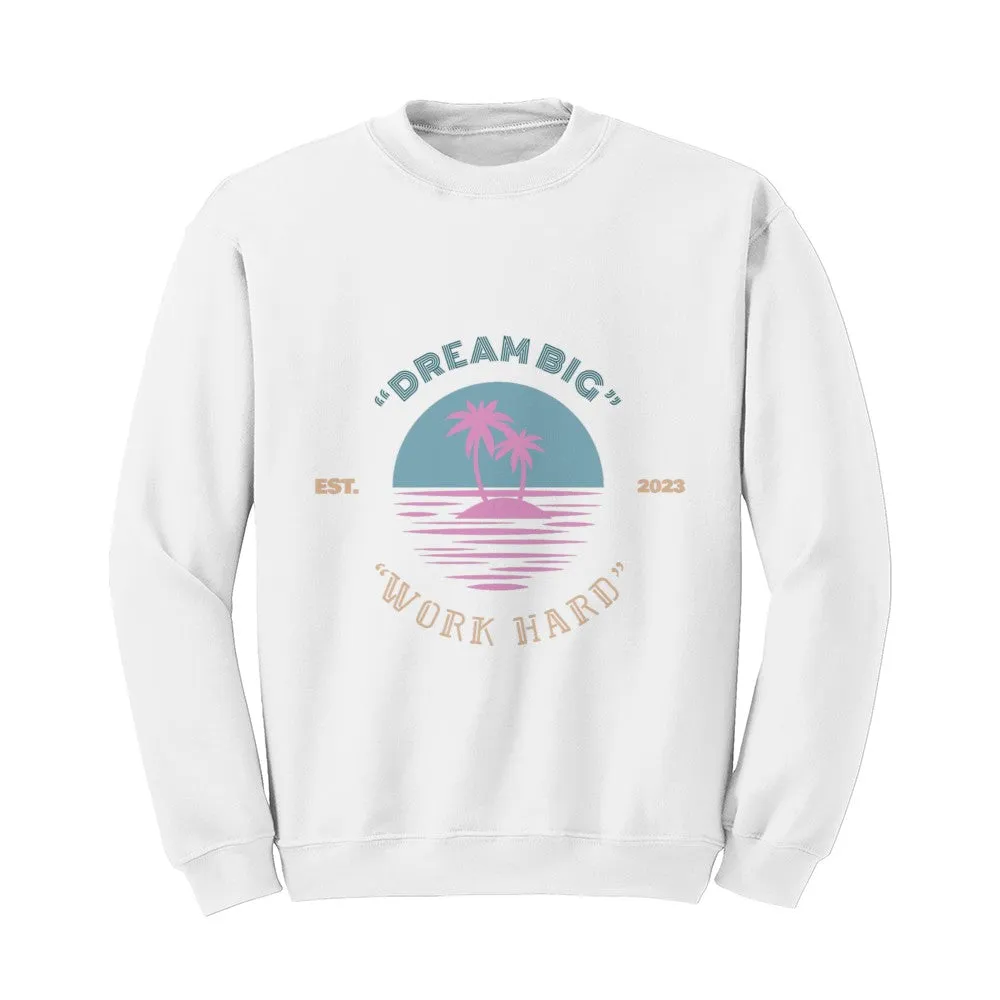 “Beach View” Oversized Sweat Shirt