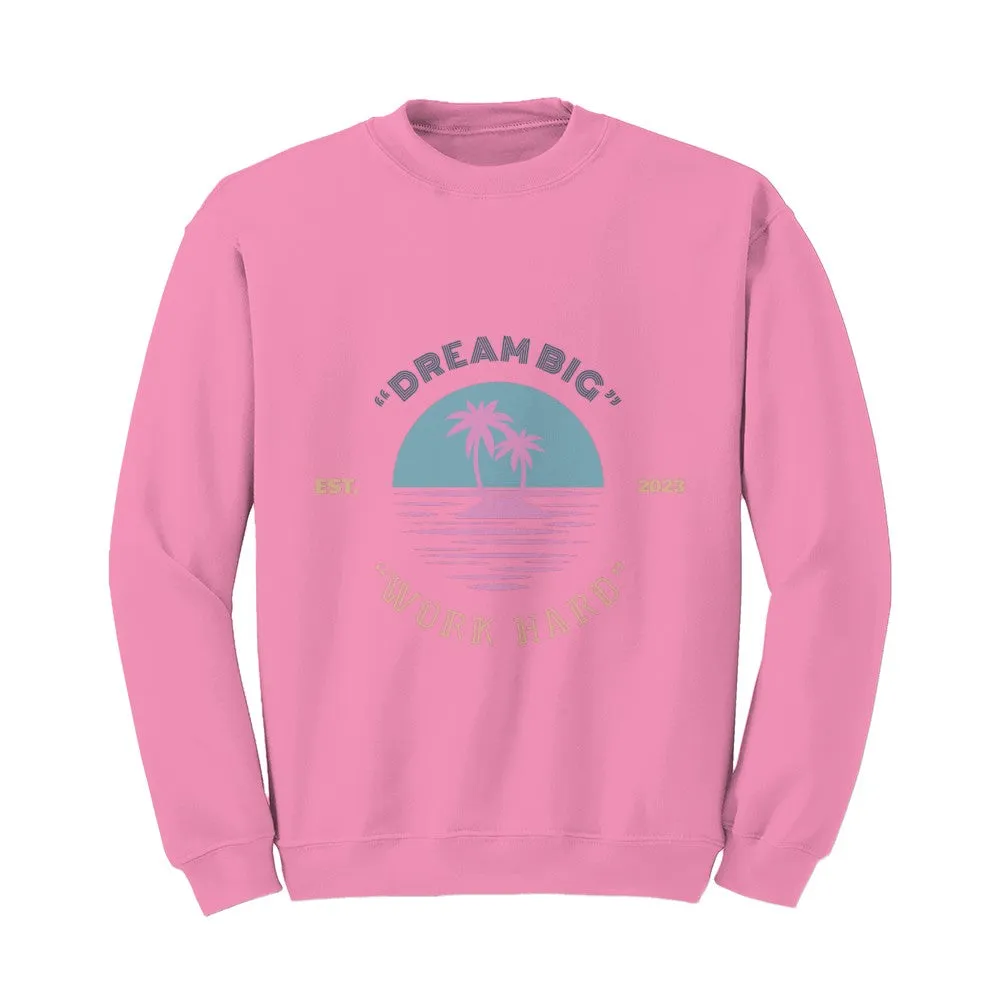 “Beach View” Oversized Sweat Shirt