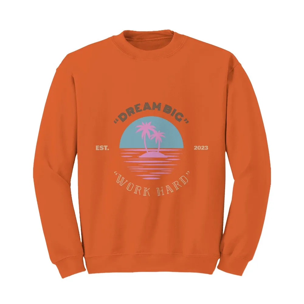 “Beach View” Oversized Sweat Shirt