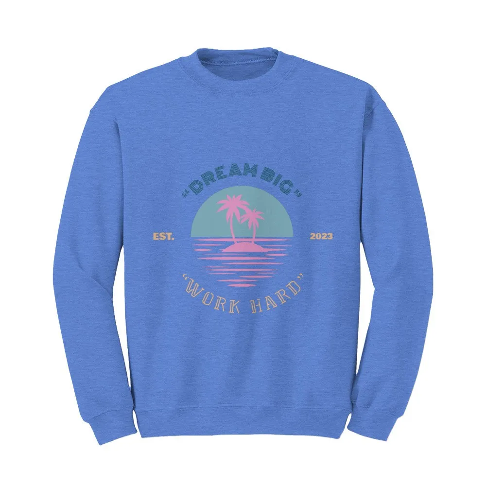 “Beach View” Oversized Sweat Shirt