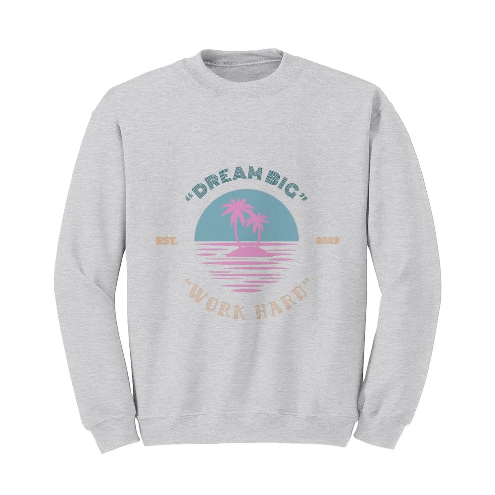 “Beach View” Oversized Sweat Shirt