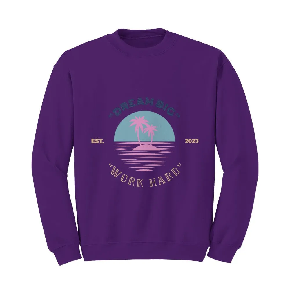 “Beach View” Oversized Sweat Shirt
