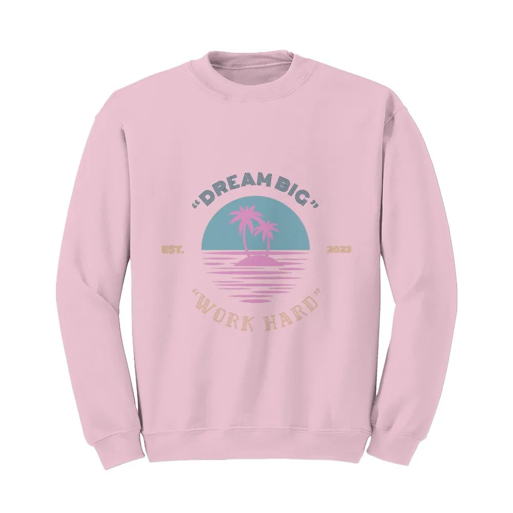 “Beach View” Oversized Sweat Shirt