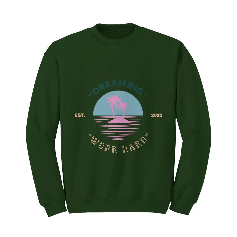“Beach View” Oversized Sweat Shirt