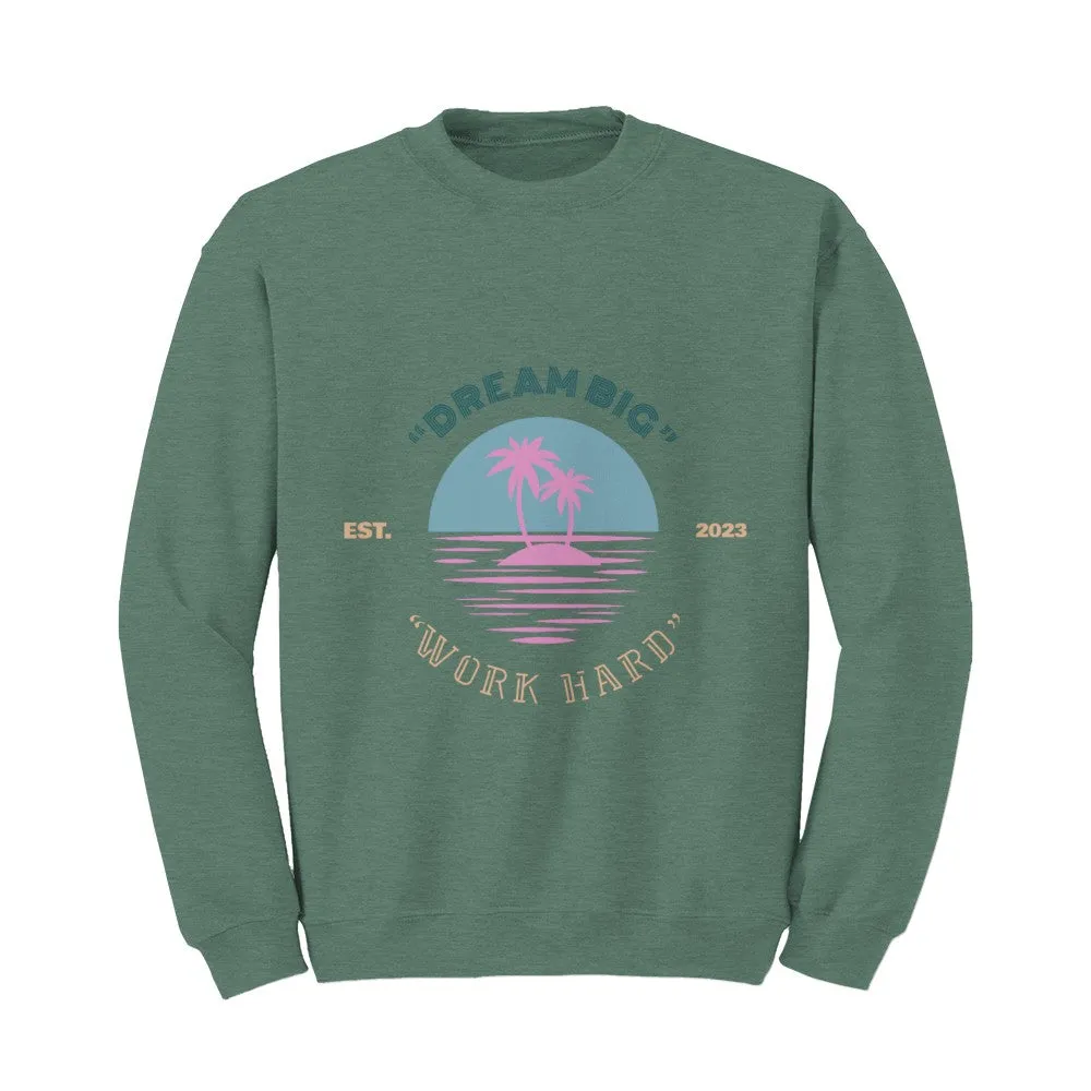 “Beach View” Oversized Sweat Shirt