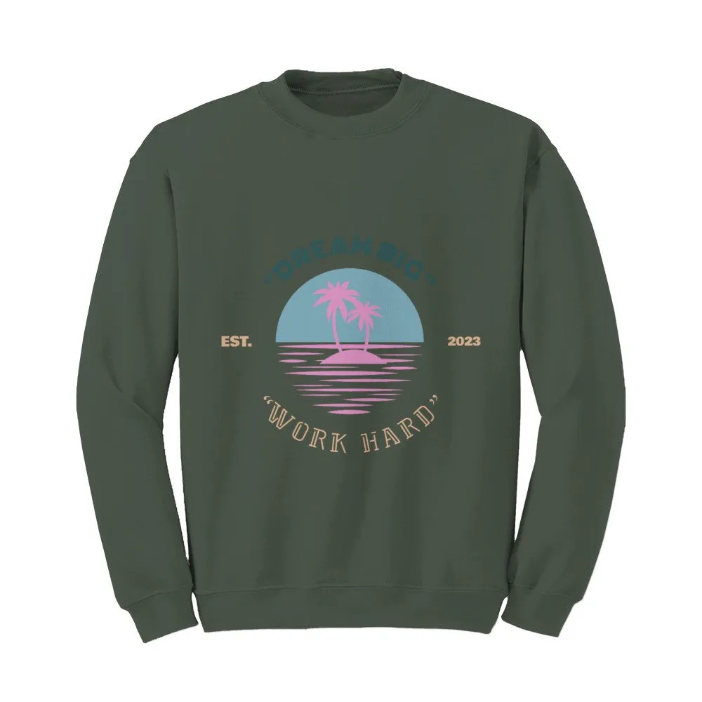 “Beach View” Oversized Sweat Shirt