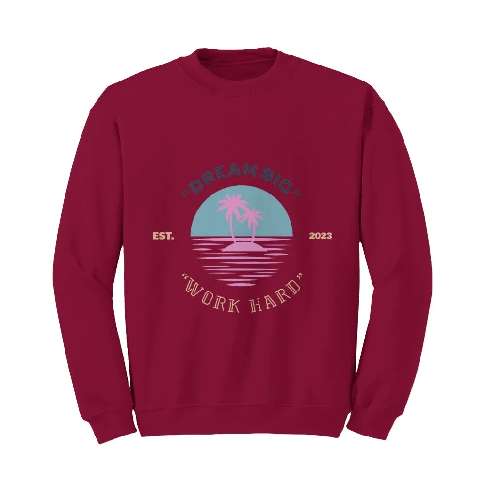 “Beach View” Oversized Sweat Shirt