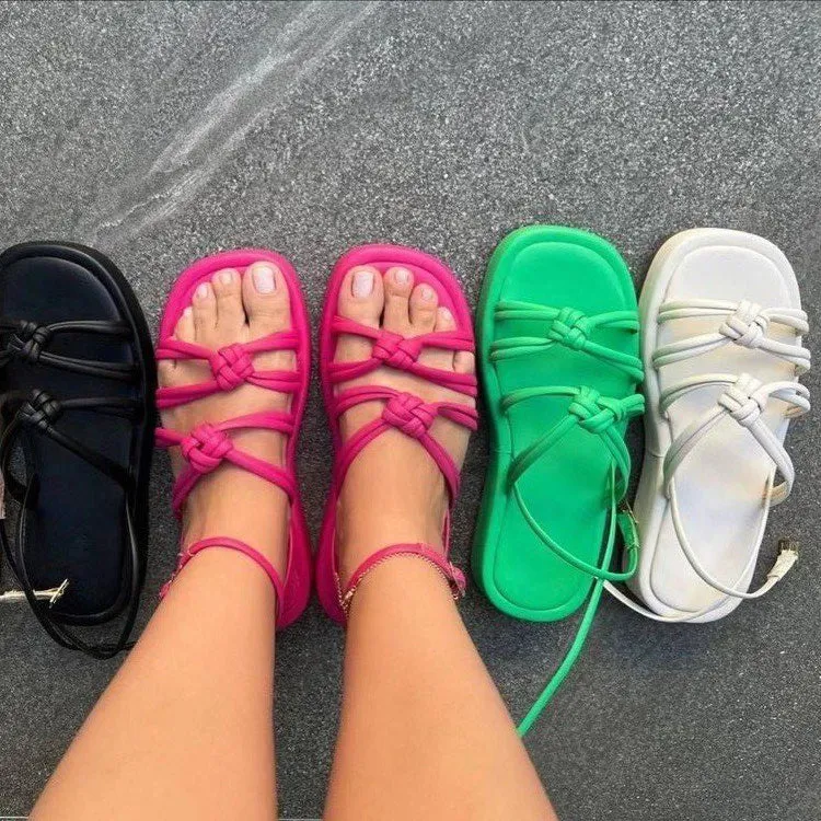 Comfy Candy Color Beach Sandals