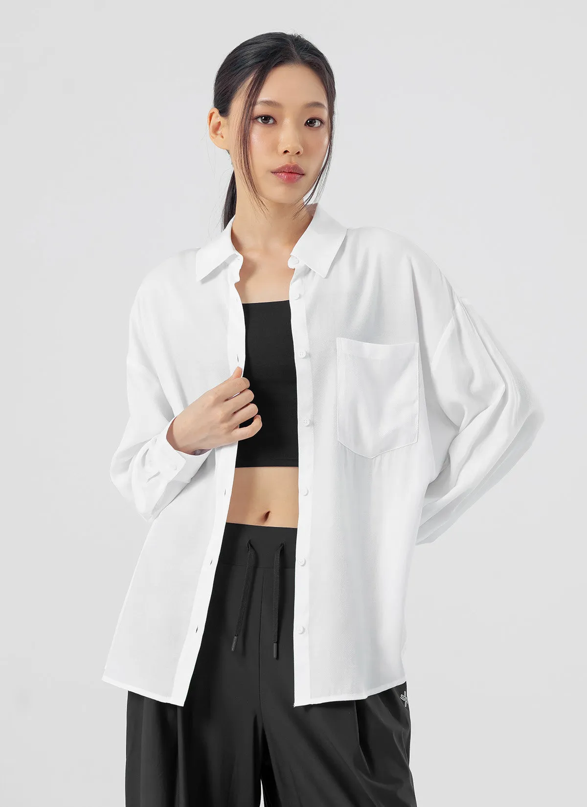 Drape Loose Fit Shirts