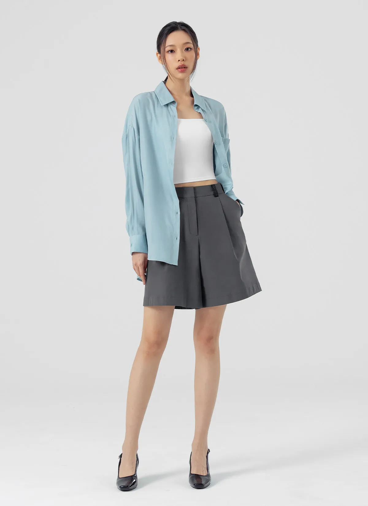 Drape Loose Fit Shirts