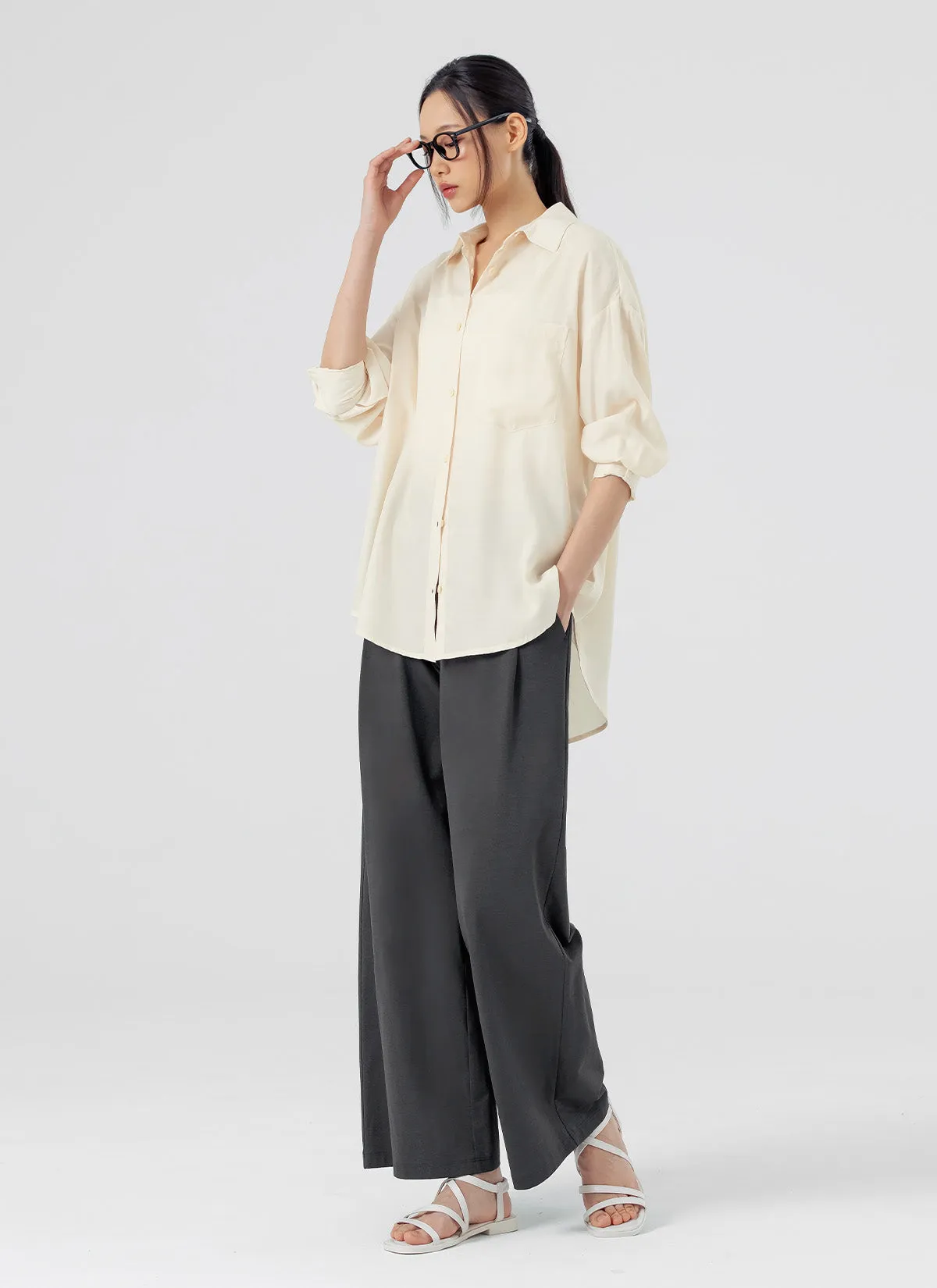 Drape Loose Fit Shirts