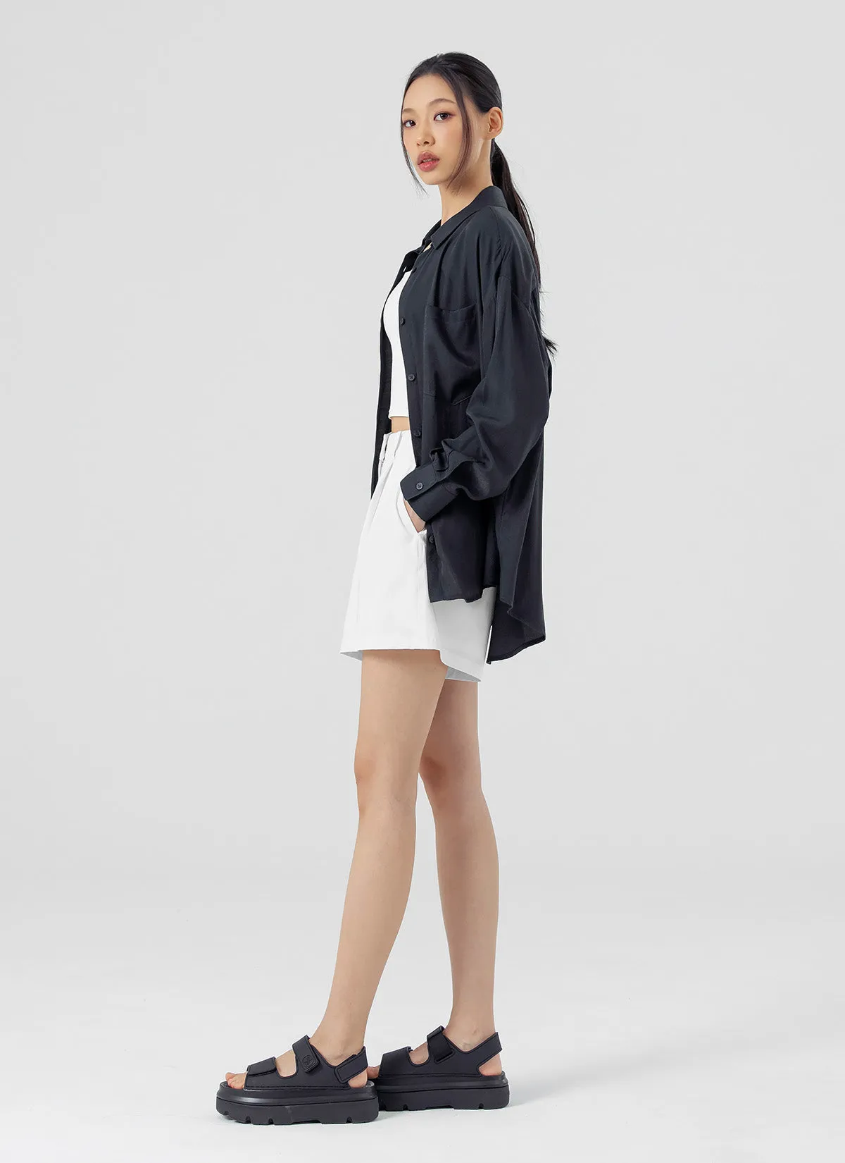 Drape Loose Fit Shirts