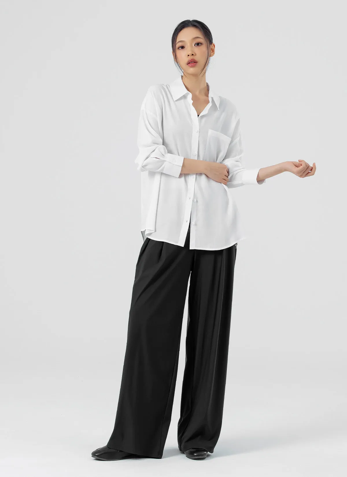 Drape Loose Fit Shirts