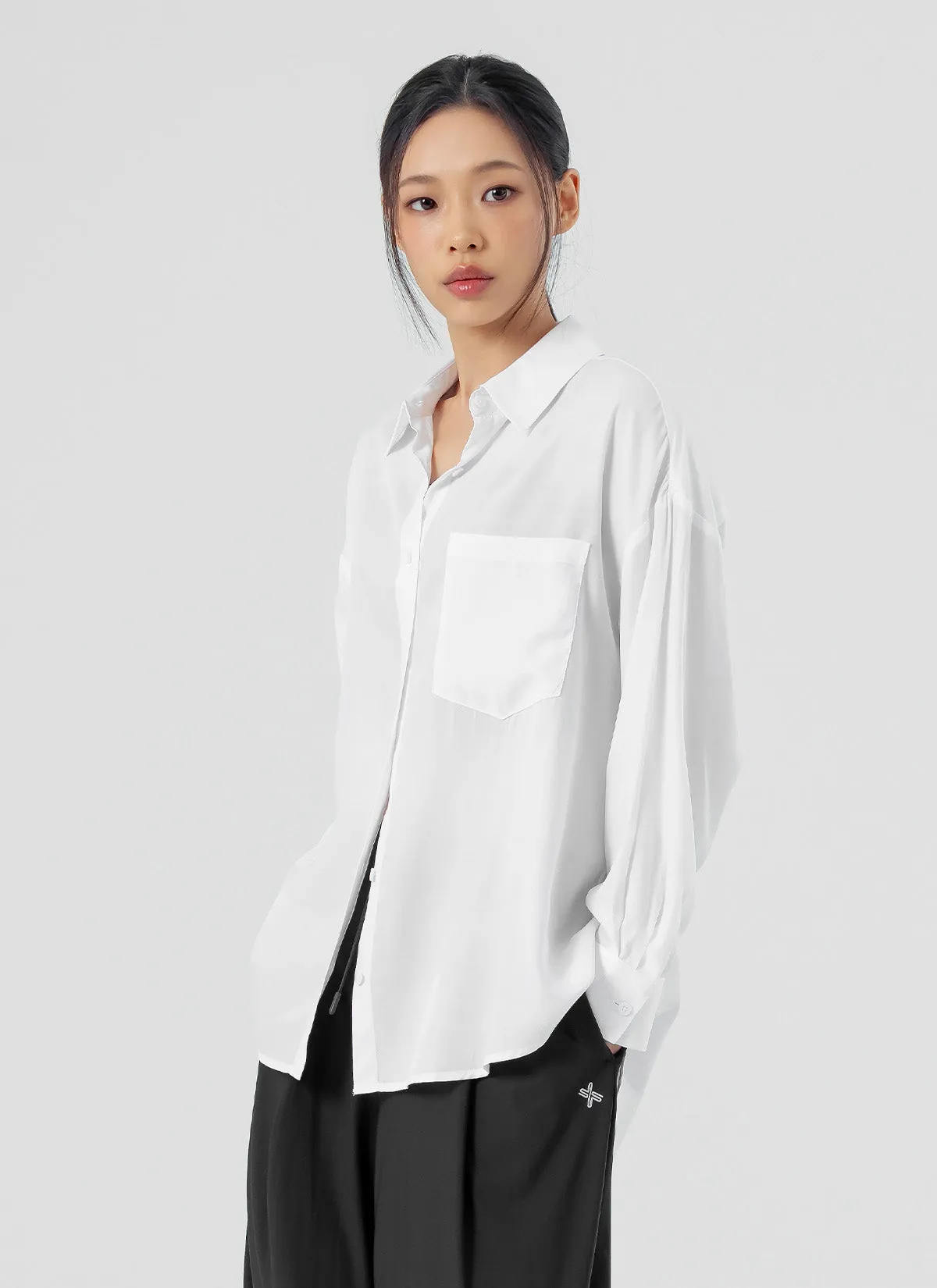 Drape Loose Fit Shirts