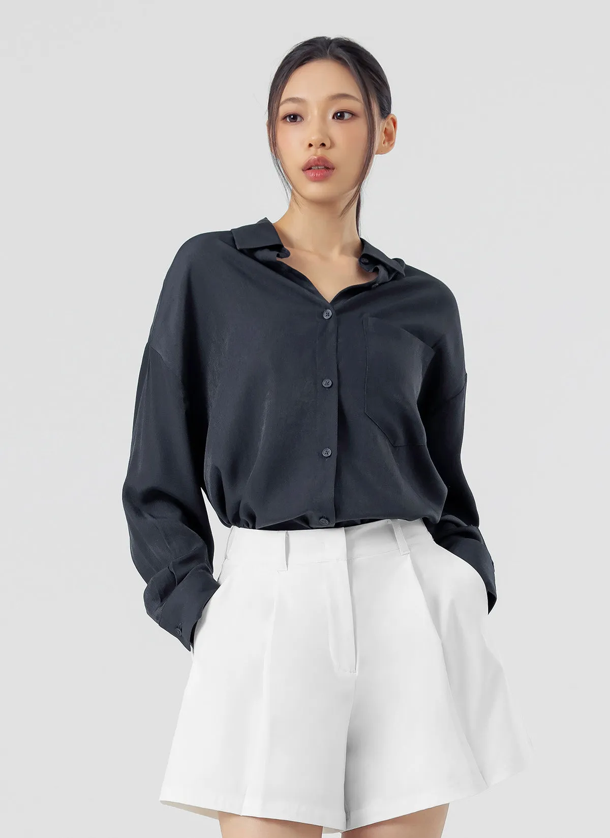 Drape Loose Fit Shirts
