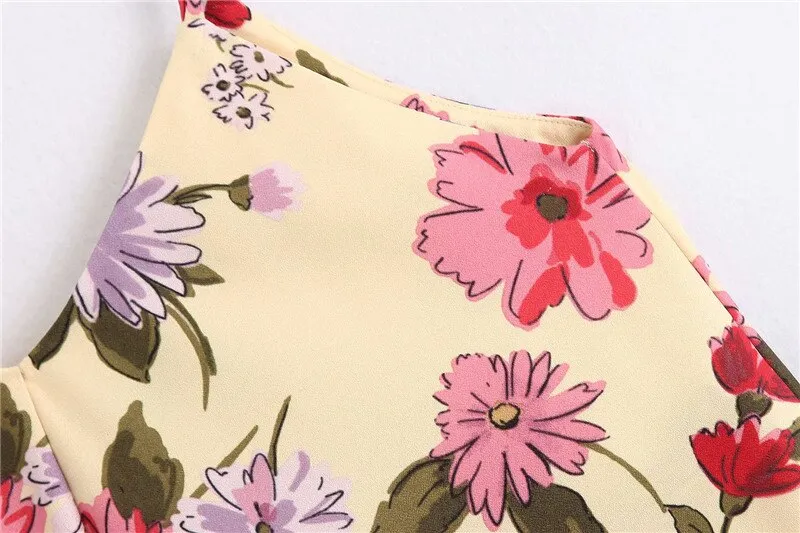 FLORAL PRINT DRESS