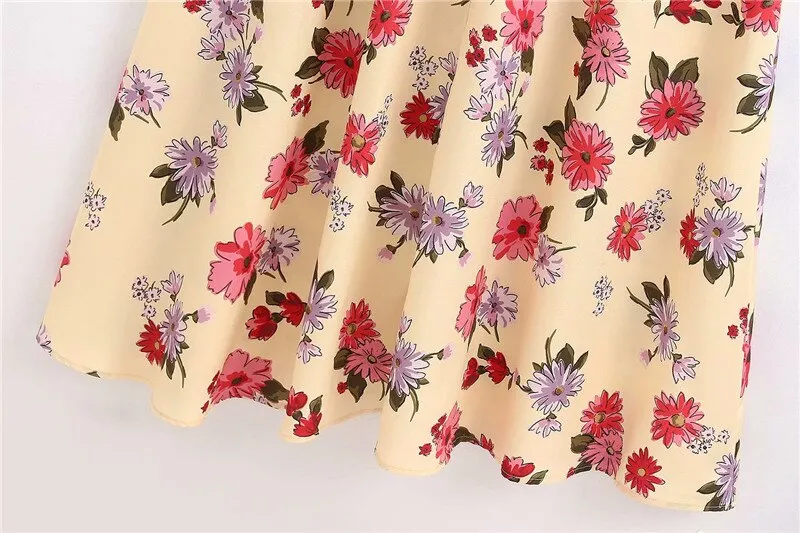 FLORAL PRINT DRESS