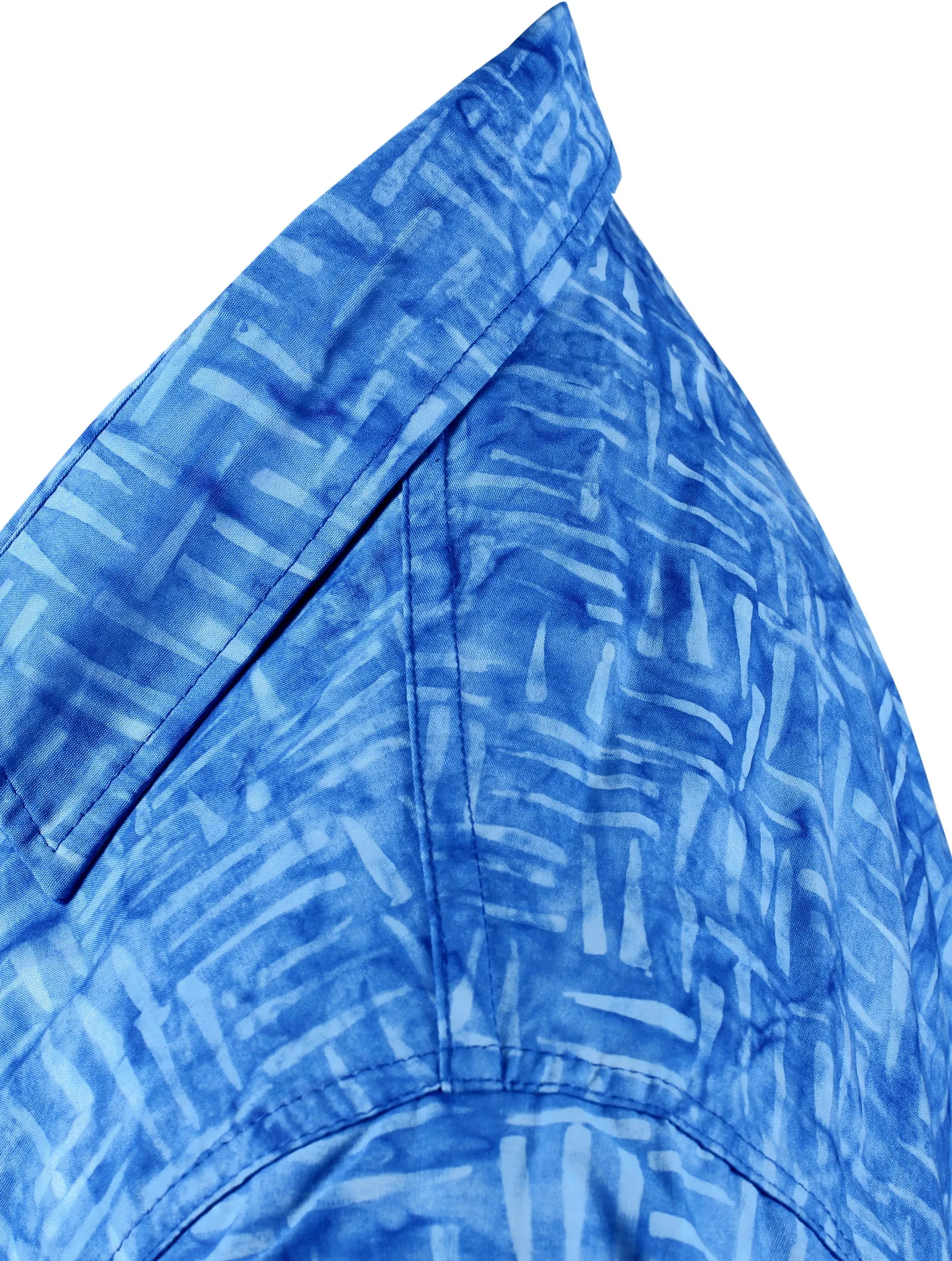 LA LEELA Men's Wear Summer Everyday Essentials  Casual  Shirt 100% NATURAL COTTON  Hand Printed .