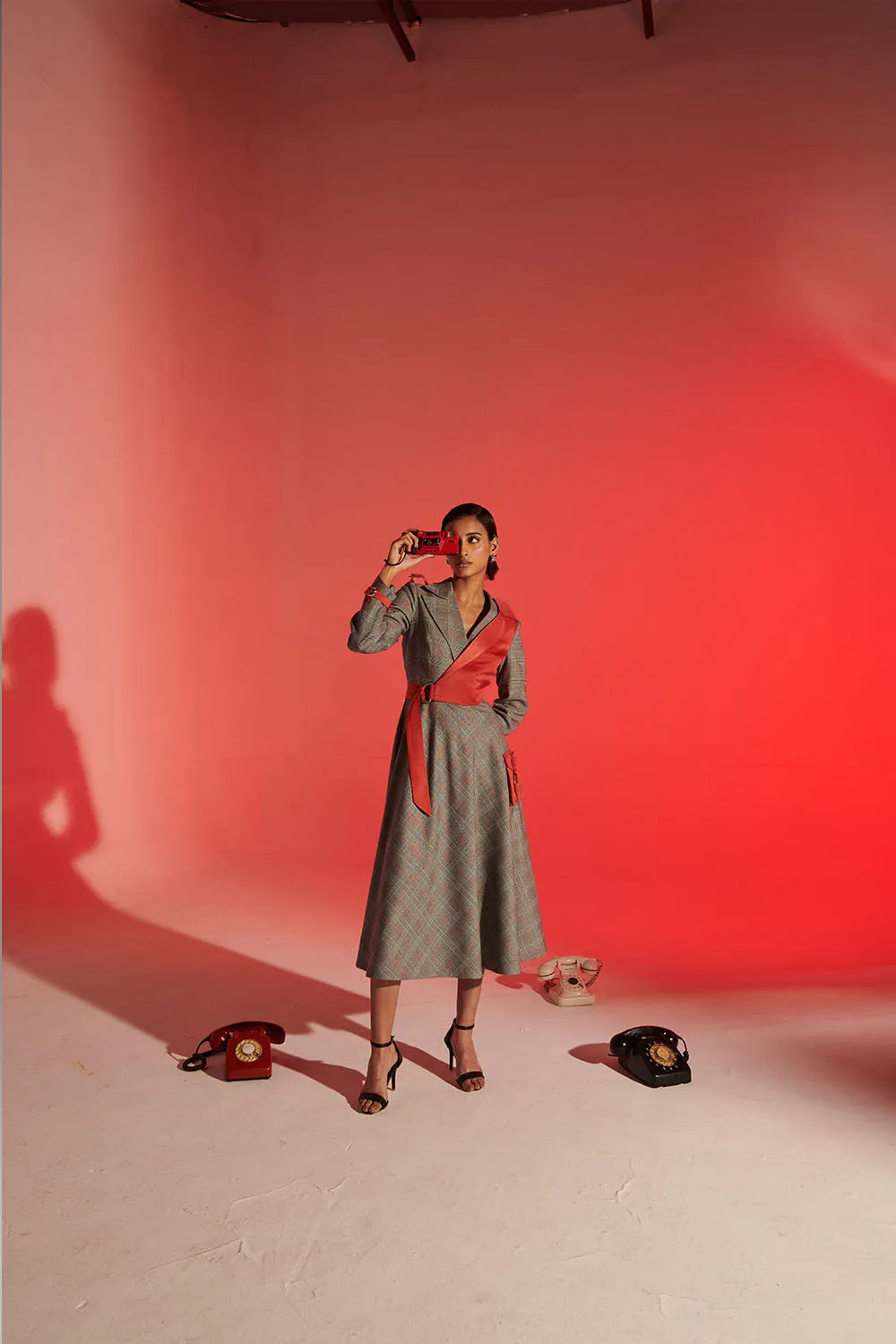 Lima Trench Style Dress