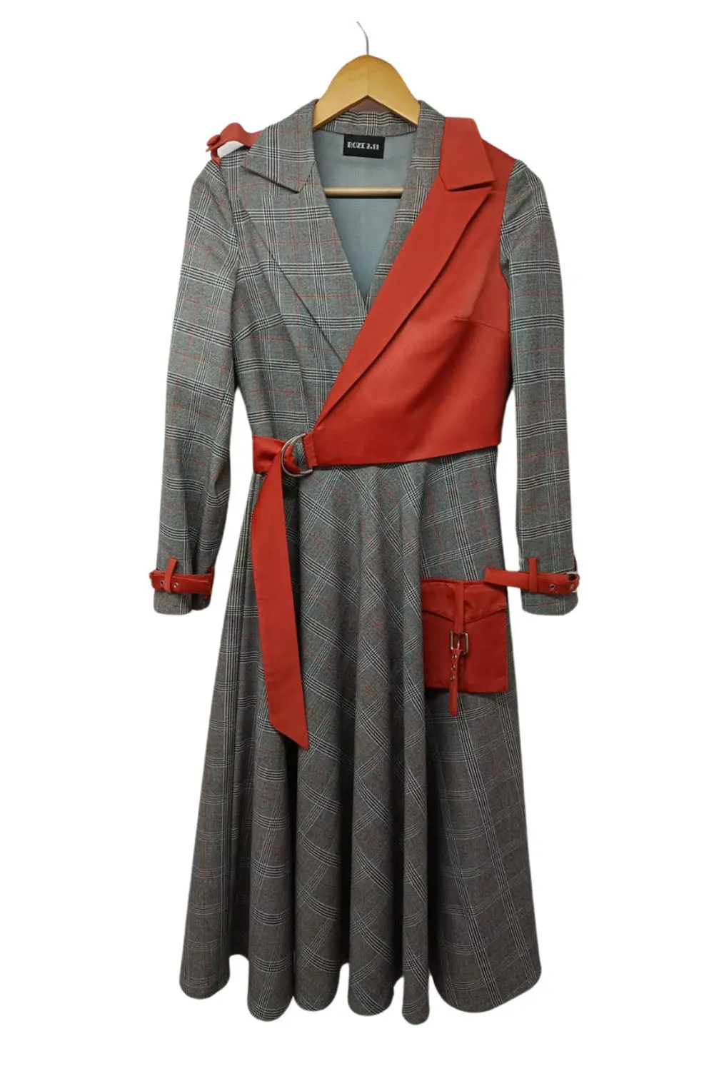 Lima Trench Style Dress