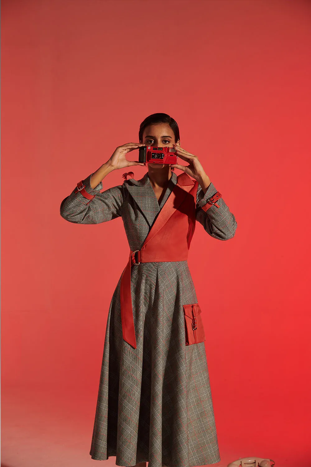 Lima Trench Style Dress