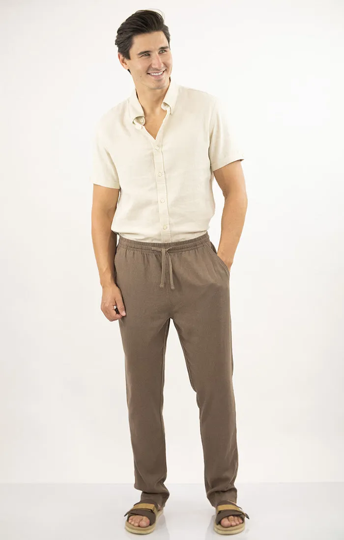 Linen Viscose Beach Pant