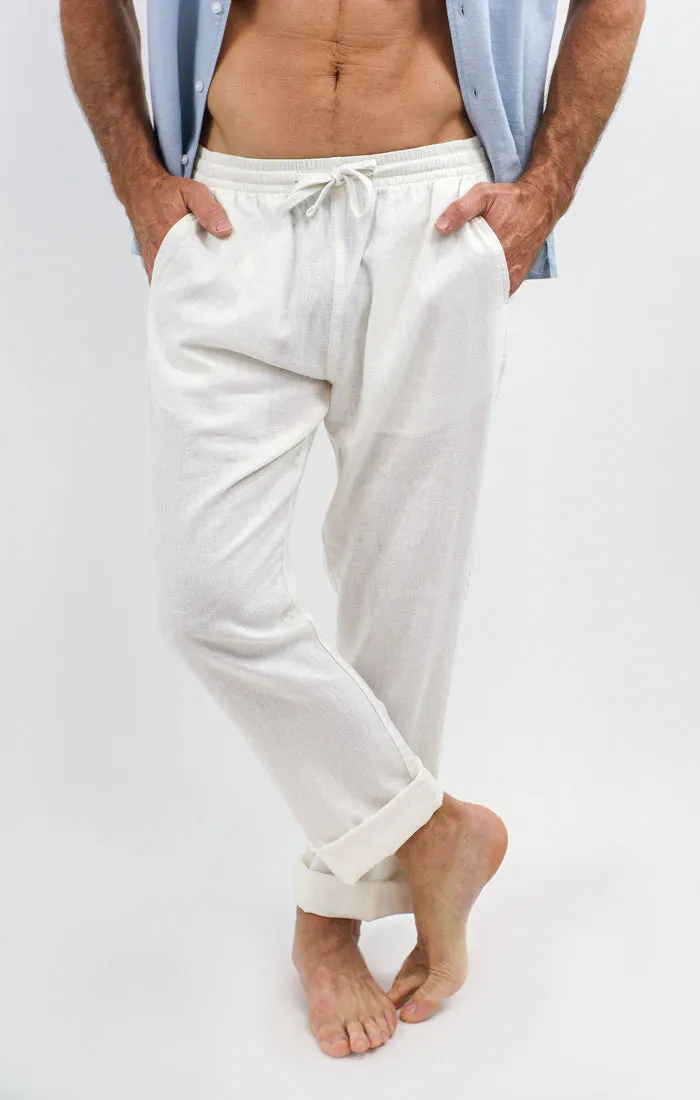 Linen Viscose Beach Pant