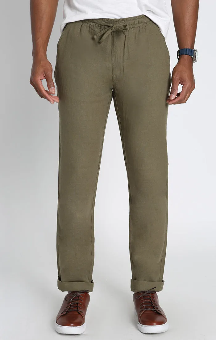 Linen Viscose Beach Pant