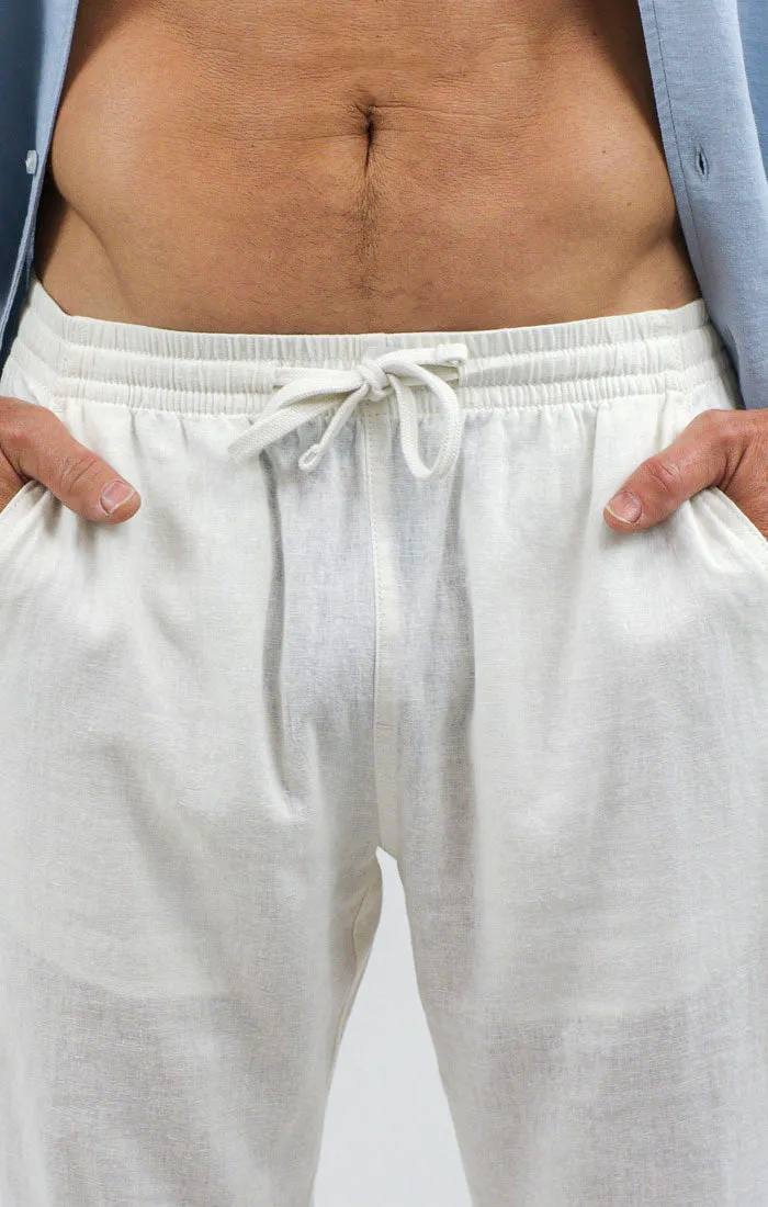 Linen Viscose Beach Pant