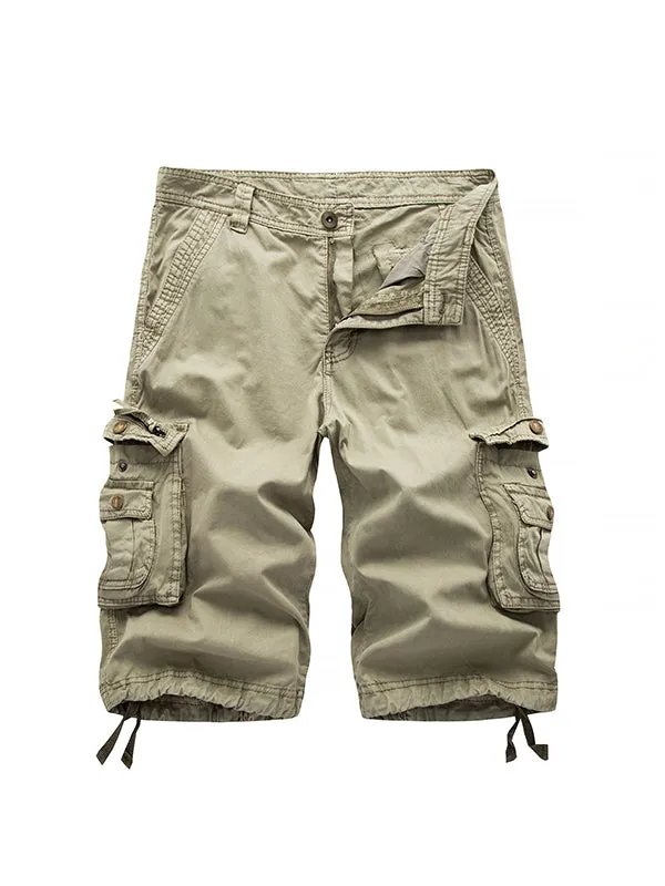 Men'S Casual Relaxed Beach Cargo Shorts