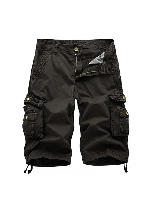 Men'S Casual Relaxed Beach Cargo Shorts