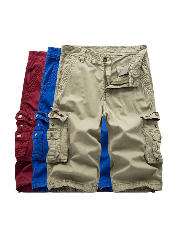 Men'S Casual Relaxed Beach Cargo Shorts