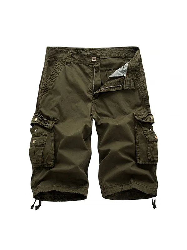 Men'S Casual Relaxed Beach Cargo Shorts