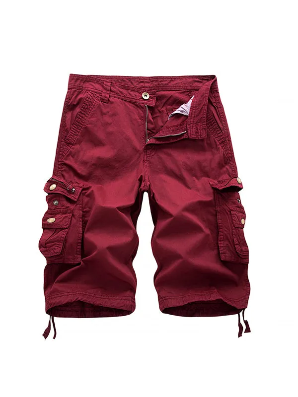 Men'S Casual Relaxed Beach Cargo Shorts
