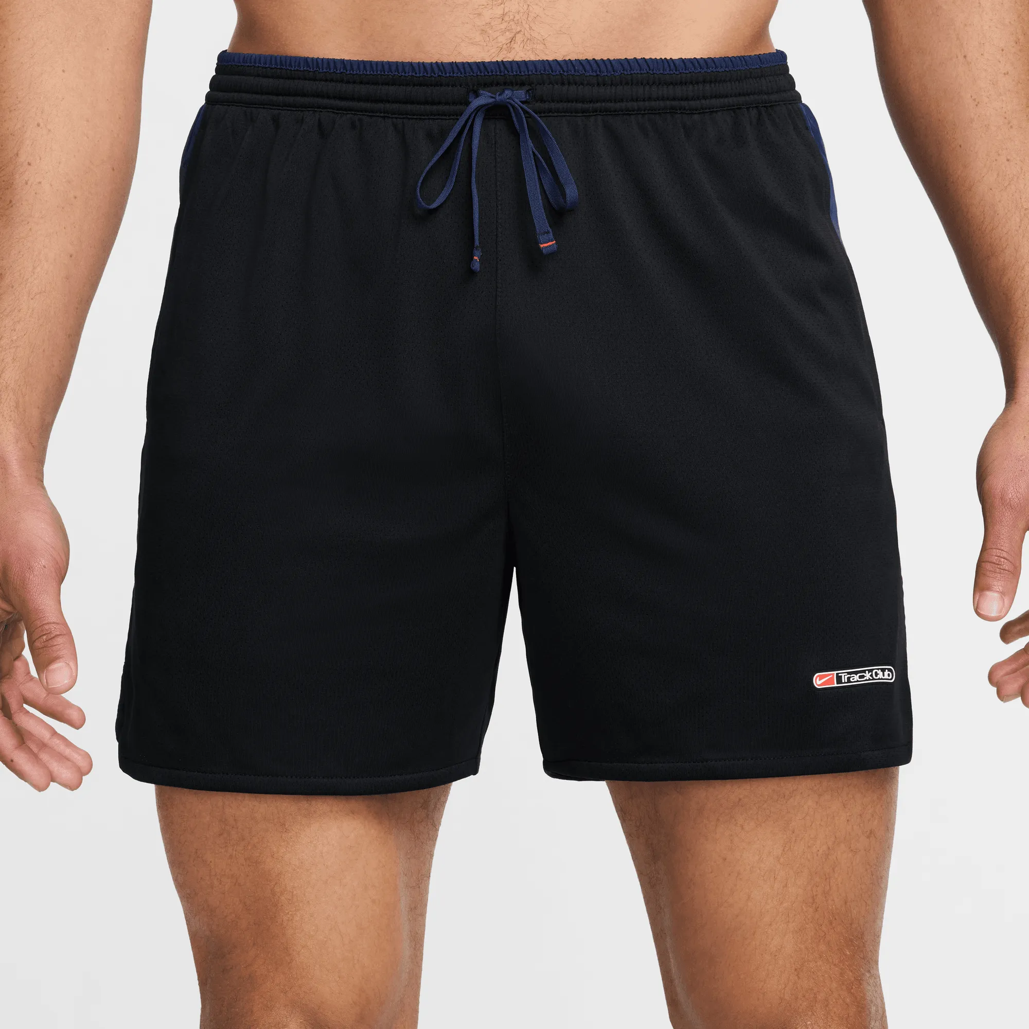 Men's Dri-FIT Track Club 5" Brief-Lined Running Shorts (010 - Black/White)