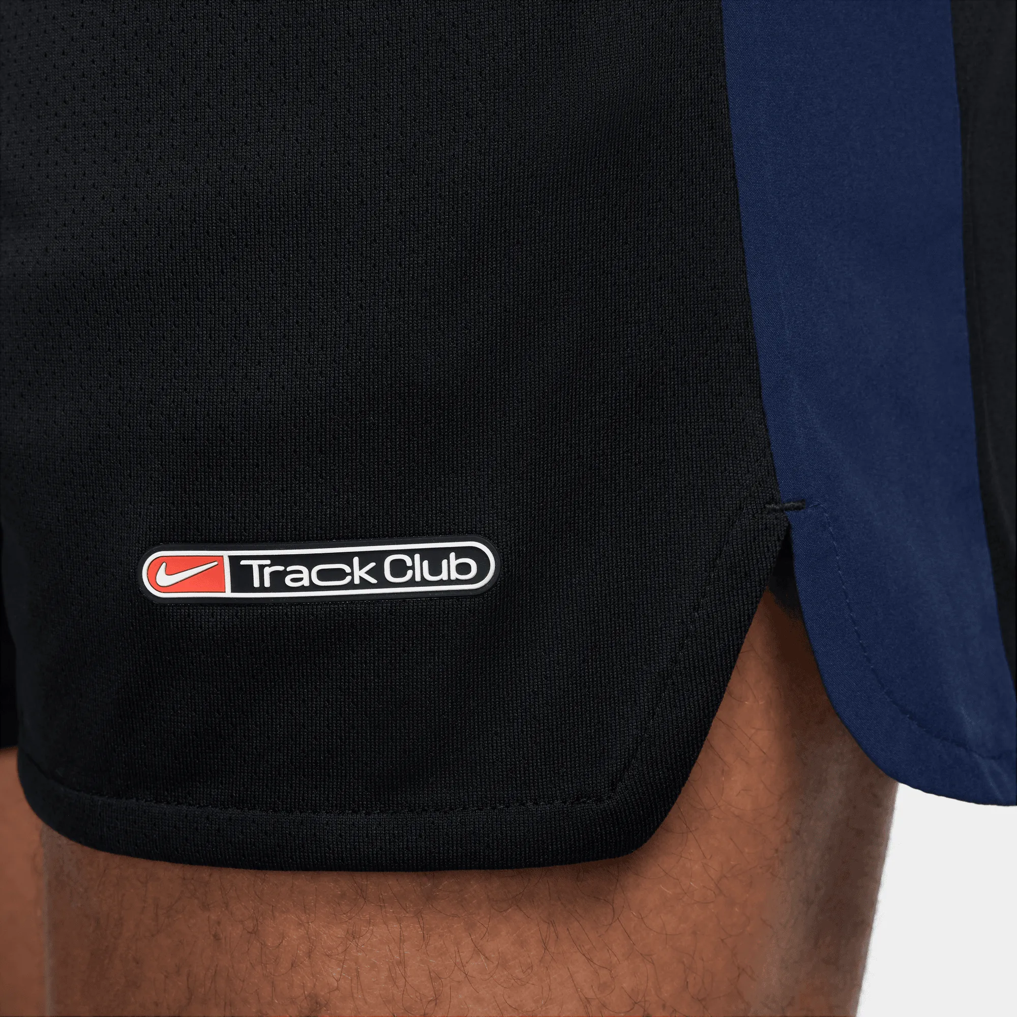 Men's Dri-FIT Track Club 5" Brief-Lined Running Shorts (010 - Black/White)