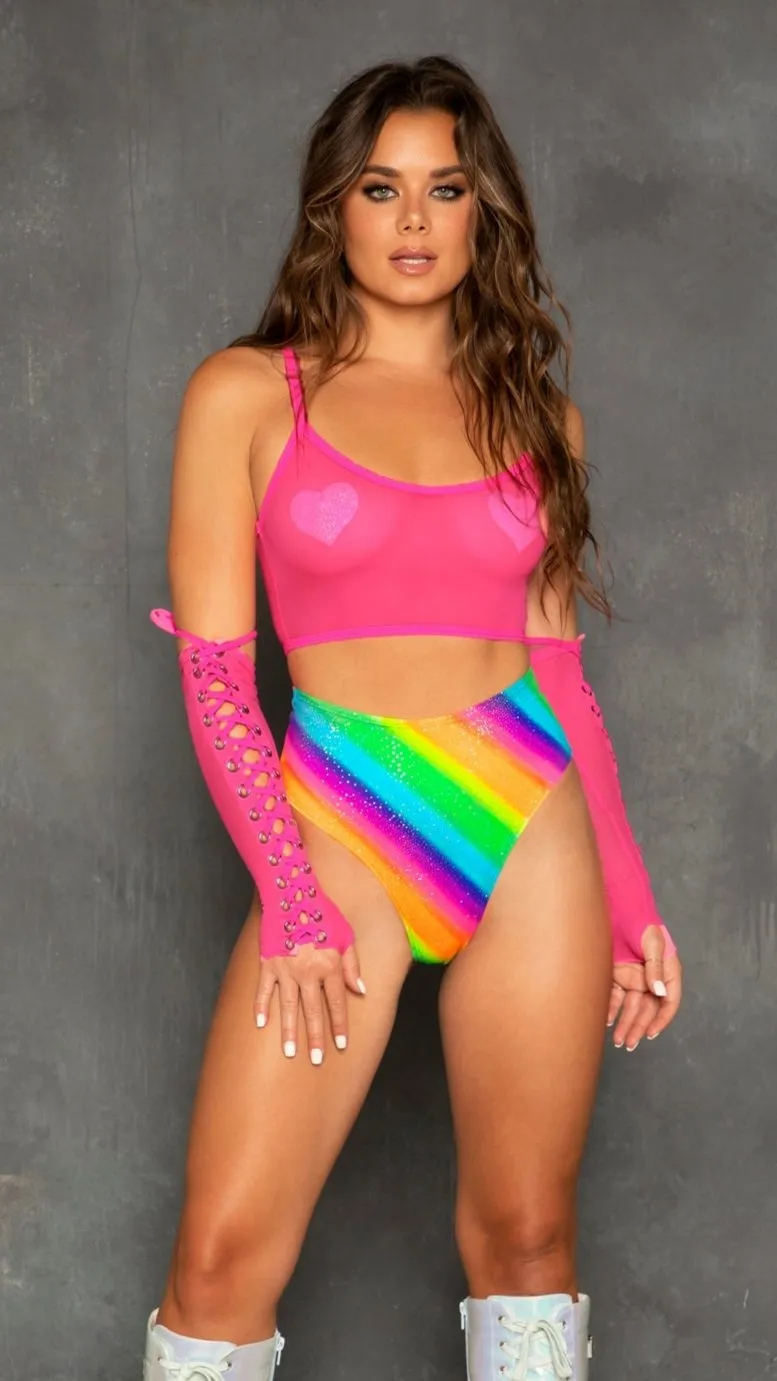 Mesh Tank Cop Top
