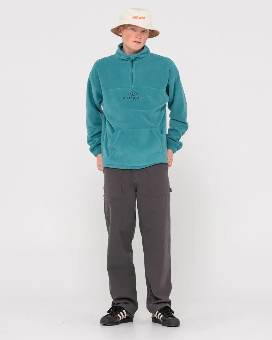 Middle Section Relaxed Crew Polar Fleece