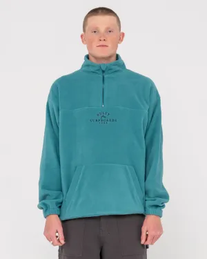 Middle Section Relaxed Crew Polar Fleece