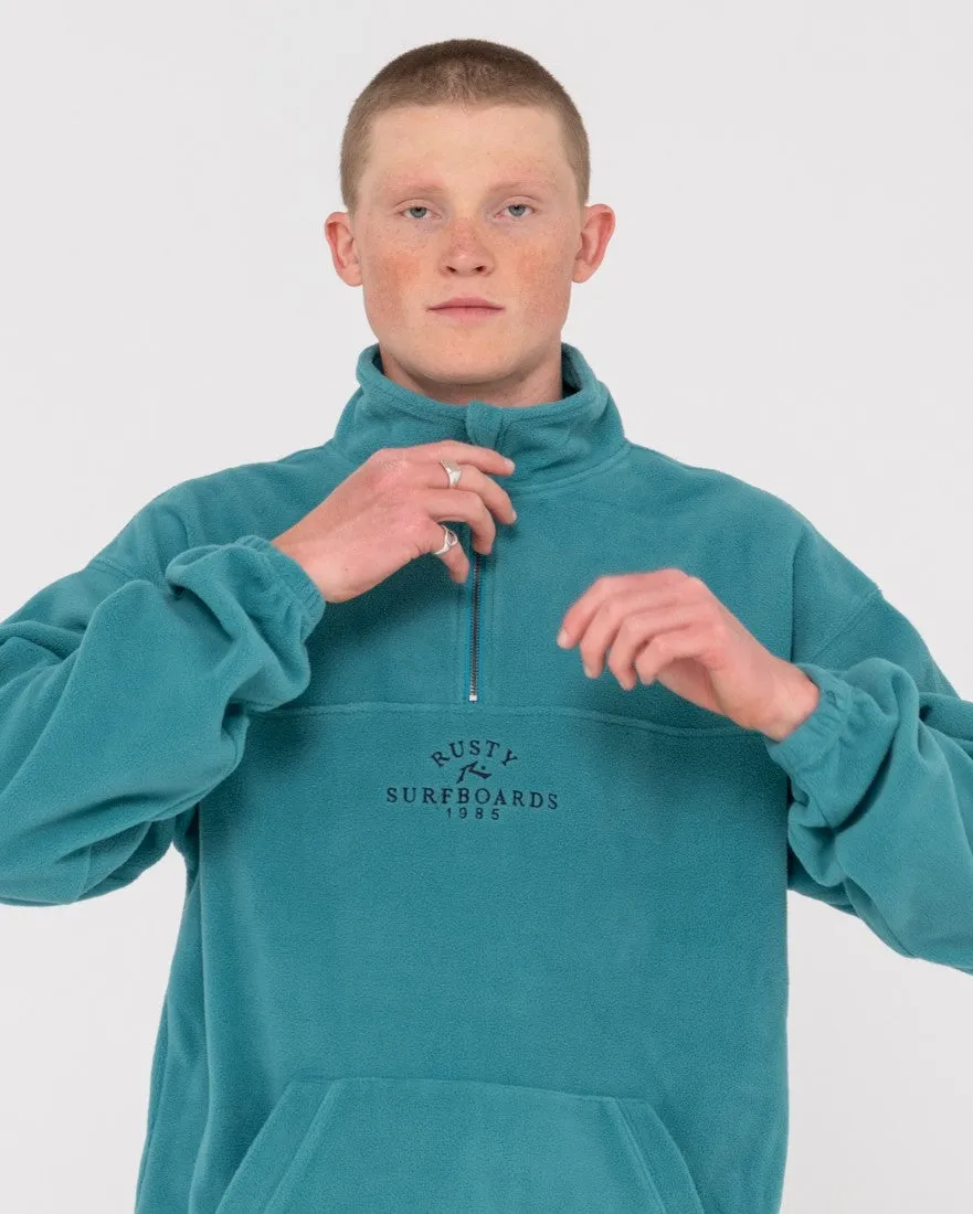 Middle Section Relaxed Crew Polar Fleece