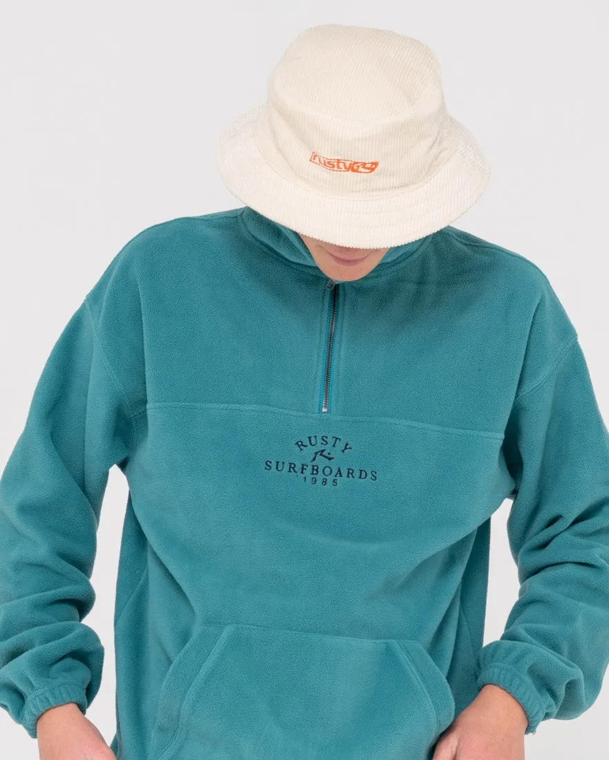 Middle Section Relaxed Crew Polar Fleece