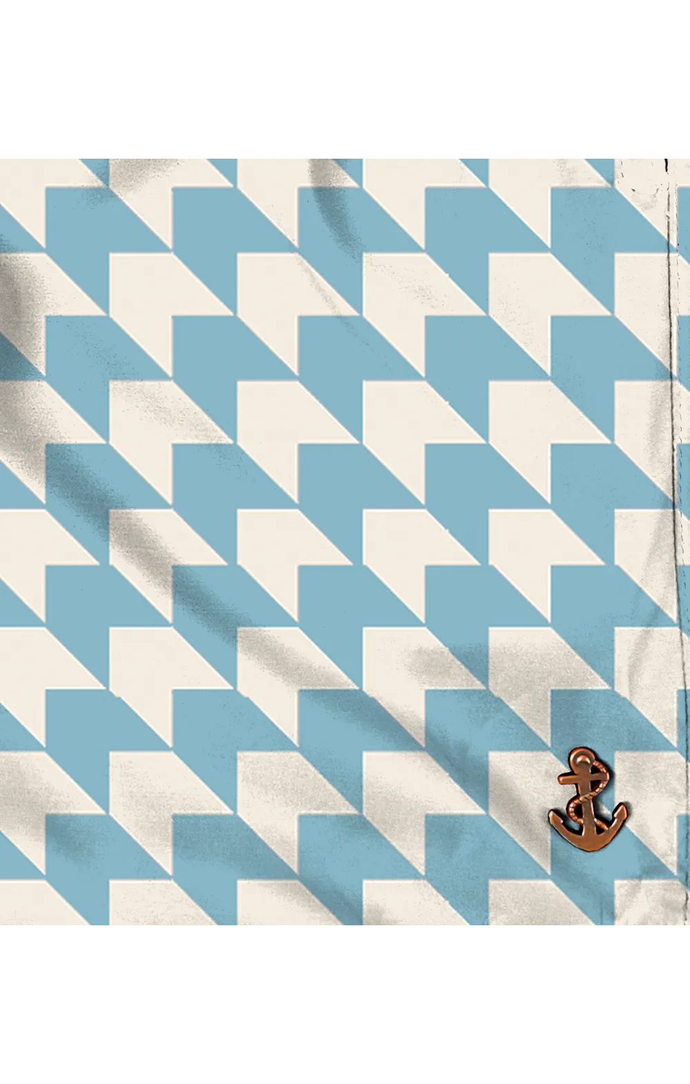 Modern Houndstooth-Sky
