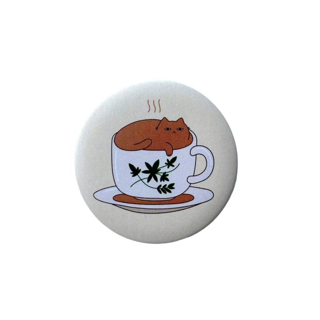 MOVING PENCIL DESIGN Button Badge