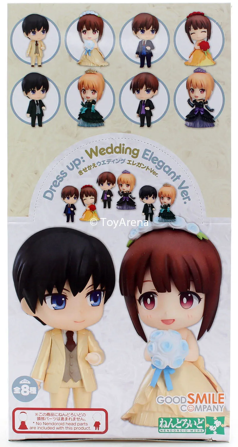 Nendoroid More Dress Up Wedding Elegant Ver. Set (No heads included) Box of 8
