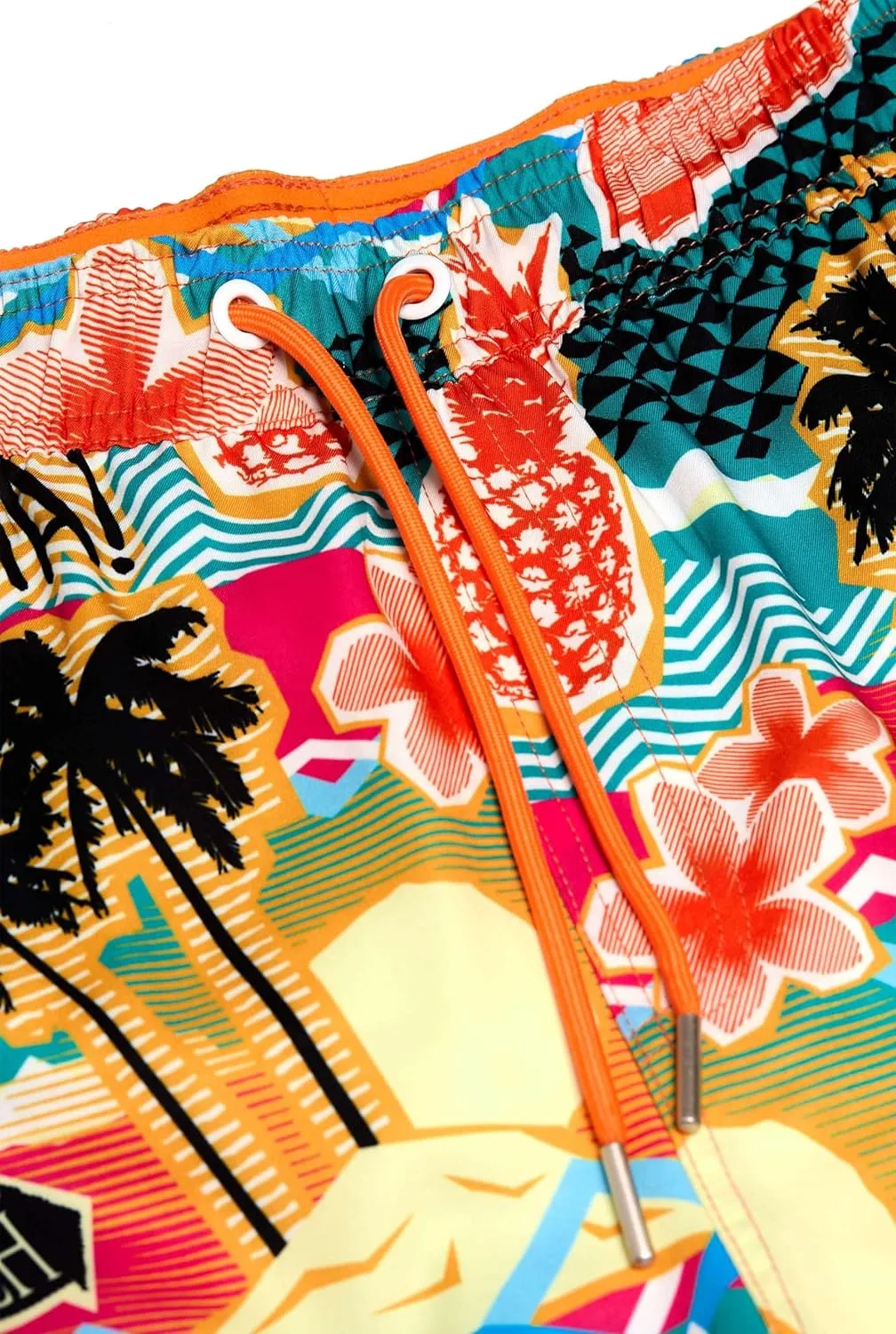 Opposuits Swim Shorts for Men - Summer Beach and Pool Shorts - Loose Fit - Including Drawstrings & Zippers